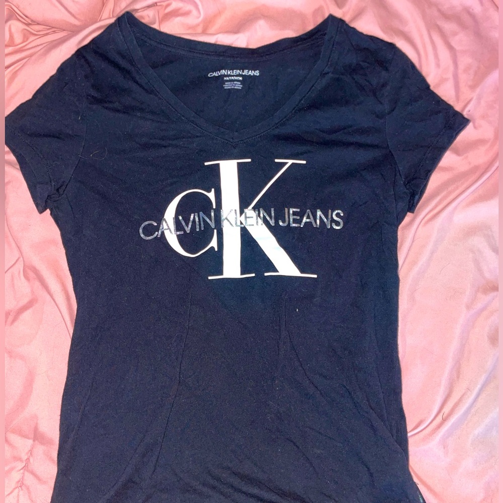 Calvin Klein black tee